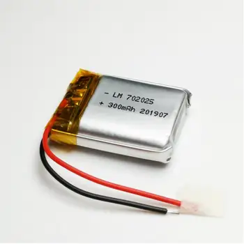 2/5/10 kom 3,7 300 mah 702025 lithium-ion polymer baterija 2,0 mm Priključak JST
