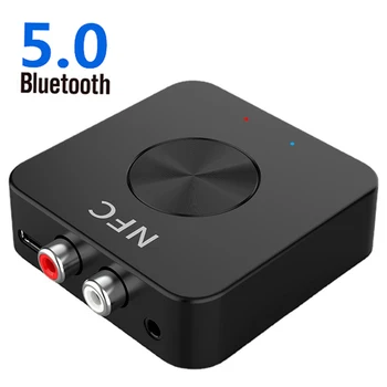 Bluetooth 5,0 3,5 mm AUX Priključak RCA Аудиоприемник APTX Music Bežične Bluetooth Adapter S NFC za Tv, Računalo, Auto Zvučnika
