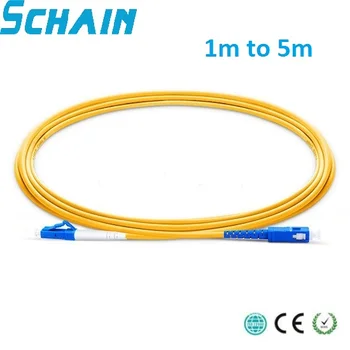 fibra neuromijelitis SC LC UPC Патчкорд od 1 m do 5 m optički Patch kabel 2,0 mm PVC G657 Optička Skakač SM FTTH Optički Kabel SC LC Priključak APC