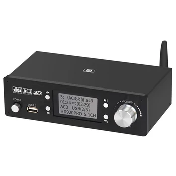HD920PRO 5.1 CH HD Audio Dekoder Bluetooth 5.0 Prijemnik Dolby Atmos DTS u AC3 4K 3D Konverter SPDIF ARC PCUSB DAC