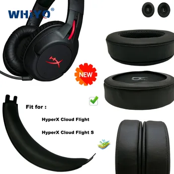 Novi Update Zamjenjive jastučići za uši za Slušalice HyperX Cloud Leta Flight S Dijelova Kože Baršunasti Jastuk Slušalica Rukava za Slušalice