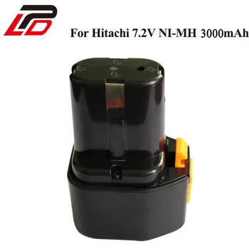 Za Hitachi 7,2 V 2.0/3.0 Ah Ni-CD/MH Zamjenske baterije za električni alat EB7, FEB7S, EB712S, EB714S, 325292, DN10DSA, EB7G, EB7M, EB7S
