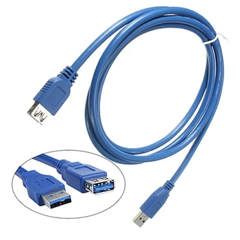 0,3 m-3 M USB Produžni kabel USB 3,0 Produžni Kabel, Tip A za muškarce i Žene za Prijenos Podataka za Flash Memorija Playstation Veliko