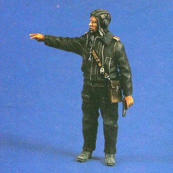 1/35 Figurica od smole od manekenske Seta Ruski Zapovjednik Tenka 1980-ih u nesastavljeni i uncolored Diorama