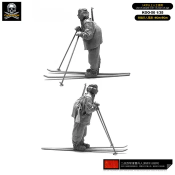 1/35 Setovi modela od smole, figurica Vojnika iz Tar., home-made, prikupljene Koo-50