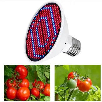 1 kom. Led Lampa za uzgoj Biljaka E27, Pun Spektar, Led Svjetiljka za uzgoj biljaka, Fito-Lampe, Rasvjeta u prostoru, Cvjetni Klice 48/60/80 LED