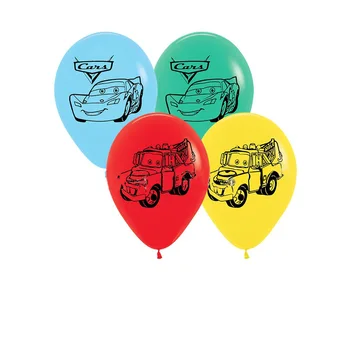 10/20 komada Mcqueen Automobili Tema 12 inča Lateks Balona Rođendan Dekoracija Za Party u čast Rođenja Bebe Pribor Za Tuširanje Dječje Igračke Loptu