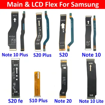 10 Kom. Glavni odbor Matične Ploče LCD-Zaslon Fleksibilan Kabel Vrpca je Zamjena Za Samsung Note 10 Lite Note 20 S10 Plus S20 Fe