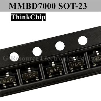 (100pc) MMBD7000 SOT-23 2N7000 SOT23 SMD Prekidač dioda 7000 (Obilježavanje M5C)