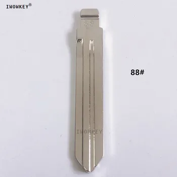 10ШТ Tip # 88 Metal Nabava Redateljski Flip KD Zamjena Daljinskog Ključa Nož Za Novi JAC Pojasniti Broj 88 Ključ Oštrica