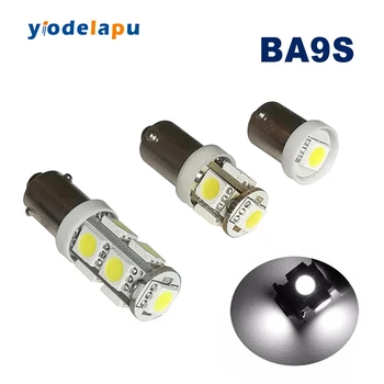 12V Bijela BA9S LED 5050 SMD Upozoravajuće svjetlo za unutrašnjost Automobila, Lampa Za Registarske pločice, Dome Žarulja 12v, Automatsko svjetlo Za Čitanje