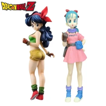 17 cm Lunchi Bulma Dragon Ball Z Moderan Anime Lik Lijepa Djevojka PVC Figurica Model Kip Igračka Uređenje Prostorija Poklon