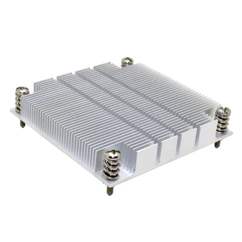 1U Server Cpu Hladnjak Aluminijski Radijator Hladnjaka Za Intel 1150 1155 1156 I3 I5 I7 Radna Stanica Industrijska Pasivno Hlađenje