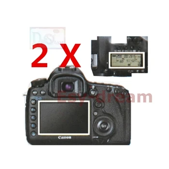 2 kom. Soft Glavni LCD zaslon + Info o ramenu, Zaštitna Folija za zaslon za Canon 5D Mark III / 5D MARK IV 5D3 5D4 5DIII 5DS R 5DSR