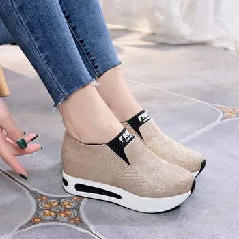 2022 godine, Novi modni ženske cipele na platformu sa free shipping, Svakodnevne Elegantne ženske cipele na visoku petu cipele, udobne ne сужающиеся na