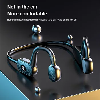 2022 Koštano Vodljivost Bluetooth Slušalice Sportski Trim Vodootporne Slušalice Bežične Slušalice Sa Mikrofonom za Vožnju Biciklom