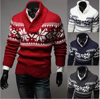 2022, muški džemper u engleskom stilu, Puloveri, džemper, Tanak muški pulover Okruglog izreza, modne muške veste božić