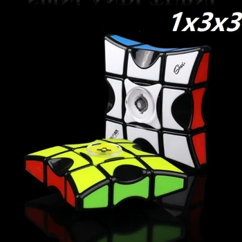 2022 Najjeftinije Mofangge Spinner Cube 1x3x3 Brzina Čarobni Puzzle Sa Vrhom Prsta Cubo Magico Igre Obrazovni Obrazovni Igračke Za Djecu