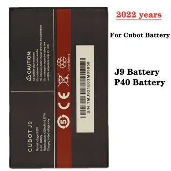 2022 Novi High-end Baterija Cubot kapacitet 4200 mah Za Cubot J9/Cubot P40 AUCC, Baterije Za telefone, Zamjenske Baterije Za Mobilne telefone