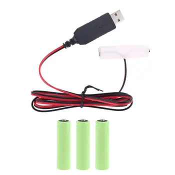 2022 Novi LR6 AA Baterija Элиминатор USB Kabel Zamijeniti 1-4 kom. 1,5 v AA Baterije