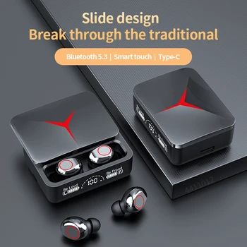 2022 Novi TWS Bluetooth 5,3 Bežični Glazbeni Slušalice Hi-Fi Stereo Slušalice s Mikrofonom Sportske Slušalice za Sve pametne telefone