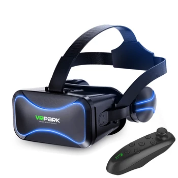2022 VR Naočale Kostim je visoko Kvalitetan Podesivo Uređaj s Ručkom 3D Kaciga za Virtualnu Stvarnost Bluehooth 3.0 za Android/IOS/PC Vruće