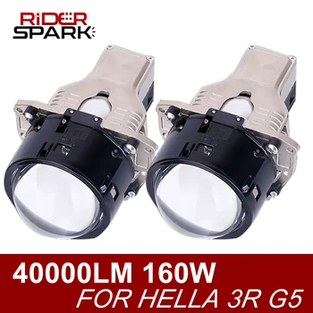 3,0 Inča Bi-LED Projektor Leće Anđeoske Oči Obavija Za Hella 3R G5 HID prednja Svjetla 6000 Do Bijela Turbo Auto-Stil DIY Pribor