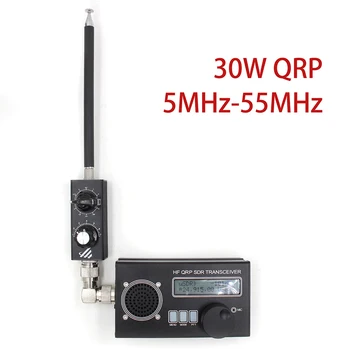 30 W Коротковолновая antena Полнодиапазонная 5 Mhz-55 Mhz Коротковолновая antena QRP s adapterom FM prijemnik Коротковолновая Antena Podesiva za UHF VHF