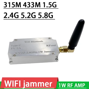 315 M 433 M 1,5 G 2,4 g 5,2 5,8 g G WIFI pojačalo Frekvencije Pomesti signala RF + antena ZA anti-daljinsko Bluetooth GPS rutera
