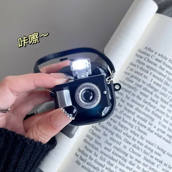 3D kamera može osvijetliti kvalitetna silikonska torbica za slušalice za samsung Galaxy Buds Live /Galaxy Buds 2/ Galaxy Buds Pro remen