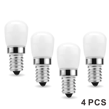 4 kom./lot, E14, 3w, led žarulja za hladnjak, Hladna bijela/Topla bijela kukuruz lampa, 220, Led žarulja SMD2835, Zamjena za halogene žarulje za hladnjak