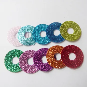 40 kom./lot 16 mm/20 mm/24 mm --- 10 boja okruglih briljantne netkani materijal za igračaka očiju - izbor boje (bez očiju)