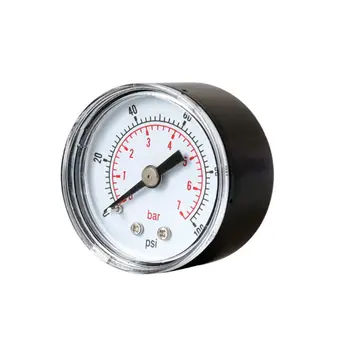 40 mm 1/8 BSPT Stražnji pokazivač stražnjeg tlaka 15,30,60.100,160,300 funti po kvadratnom inču i bar za plin, vodu, gorivo