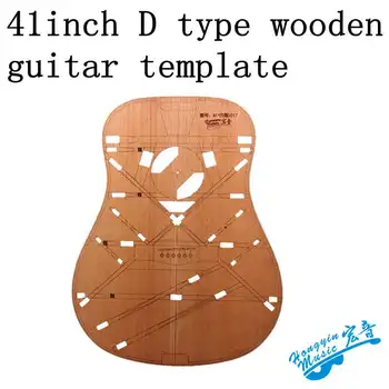 41-inčni akustična gitara D-tipa drvene predložak za izradu gitare alat za izradu oblika kontura otvora zvuk karta položaja zrake