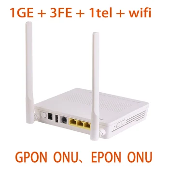 5 kom. Original Goli Metalni adapter EG8141A5 1GE + 3FE + 1tel + Wifi Gpon ONU EPON ONT HS8145C FTTH modem ruter sa engleskog softverom