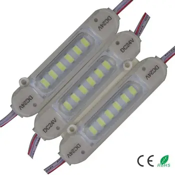 5730 LED MODUL 12-24 U Vodootporna led modul svjetla za znak slova Bijela Crvena zelena plava Lampa za Lijevanje pod tlakom od 20 kom
