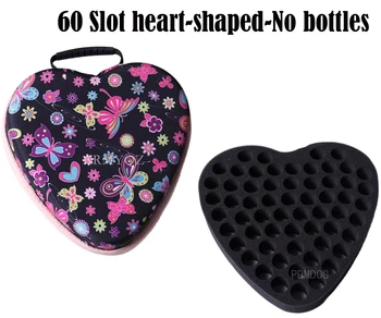 60 mjesta u obliku srca Diamond Slikarstvo Pribor Za križićima Kutija Za Alat Kontejner Za Skladištenje 5D Vez Mozaik Dar Bez dna