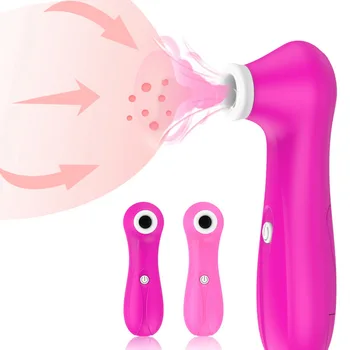 7 Način Klitoris Odojak Vibrator Jezik Vibracioni Sisanje Bradavica Pušenje Stimulator Klitorisa Etotic Seks Igračke za Odrasle Žene ZD0326