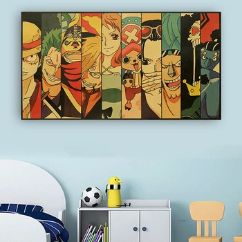 70*38 cm Anime Lik Jednodijelni Plakat Ukrasne Slike Plakat Umjetnost Kraft-Papir Slika Naljepnice Za Zid Dječje sobe Ukras