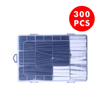 750 Kom. Kit Shrinkable Cijevi Termoretractil Kabliranje Izolacija Sleeving Ponekog DIY Kit Električne Žice Rukava