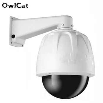 9 Inča Unutarnji Vanjski ABS Plastični Omotač Kamere video Nadzor CCTV Sigurnosni Kupola Zaštitnik Telo Torbica s Aluminijskim Nosačem