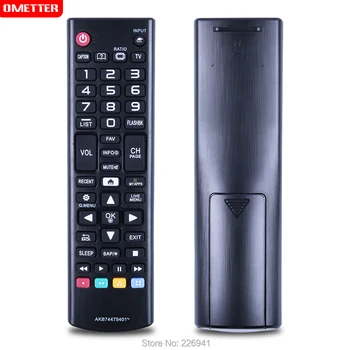 AKB74475401 daljinski upravljač odgovara za LG smart led TV HDTV 32LF595B-UB 40LF6300 43UF7700-UB 433 Mhz daljinski Upravljač