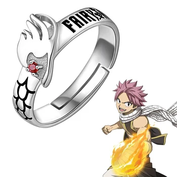 Anime Fairy Tail Prsten Etherious Natsu Dragneel Cosplay Unisex Podesiva Otvaranje Prstena Na Prst Nakit Pribor Poklon