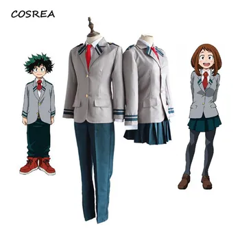 Anime Je Moj Heroj Akademija Изуку Мидория Kostime Za Косплея Kaput Kravata Uniformi Haljina Kostim Ženski Komplet Odjeće 2022