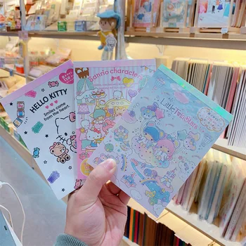 Anime kawai slatka Санрио Naljepnica velika bilježnica crtani anime veliki uho pas Ringtone notepad djevojka srce naljepnica knjiga