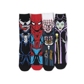 Anime Čarapa Cosplay Superheroj Dugačak jezik Pamuk crtani identitet čarape-cijevi trend nadkoljenice stripove čarape Večernji