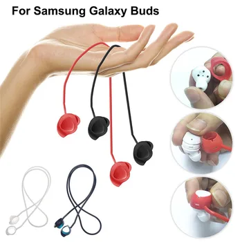 Anti Izgubljeni Remen Za Samsung Galaxy Buds Plus Remen Mekana Silikonska Slušalice Rotirajući Шейная Konop Za Galaxy Buds Kabel Kabel