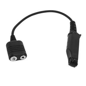 Audio Adapter Kabel za Baofeng UV-XR UV-9R Plus UV-5R BF-888S UV-82 UV-S9 Prijenosni prijenosni radio Slušalice Zvučnik Mikrofon