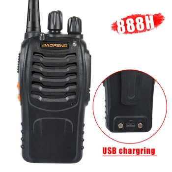 Bao feng 888H prijenosni prijenosni radio dugog dometa dvosmjerni radio 5 W prijenosni radio snažan tipku telefon za lov