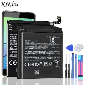 Baterija Za Xiaomi Redmi Note 2 3 4 4X5 5A 6 7 Pro Model BM42 BM45 BM46 BN31 BN41 BN43 BN45 BN48 BN4A BM 46 BN 31 41 43 45 48
